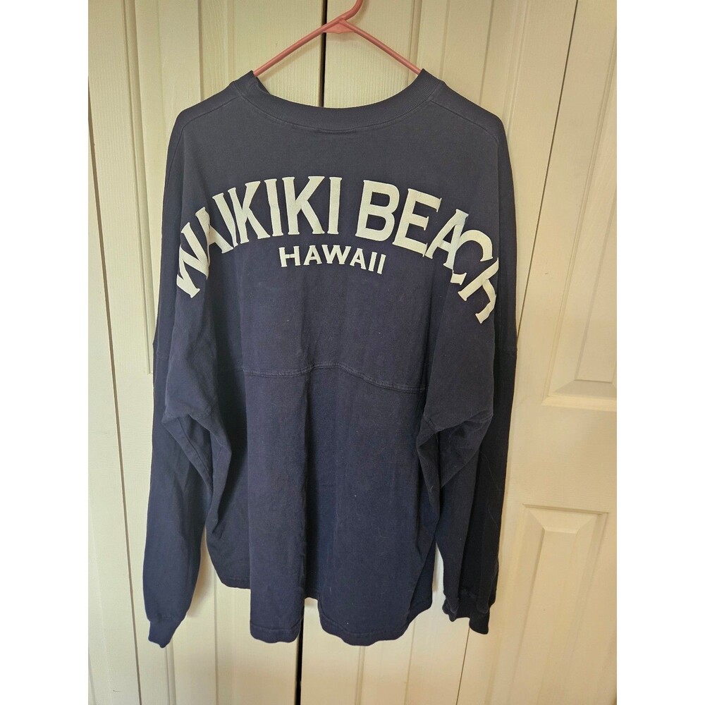 Spirit Jersey Hawaii Waikiki Beach navy blue white XXL 2X 2XL